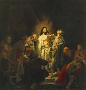 The Incredulity of St Thomas sg REMBRANDT Harmenszoon van Rijn